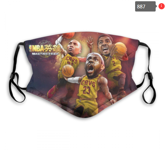 NBA Cleveland Cavaliers #31 Dust mask with filter